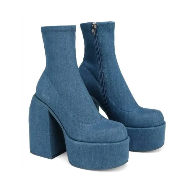 70s Ankle Boots
