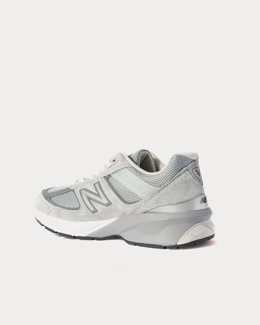 990v5 Grey Low Top Sneakers