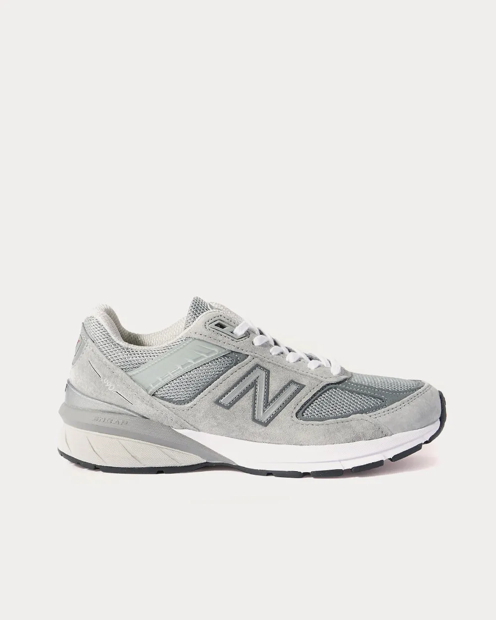 990v5 Grey Low Top Sneakers