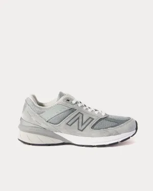 990v5 Grey Low Top Sneakers