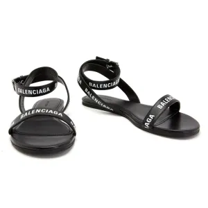 BALENCIAGA Round Flat Sandals
