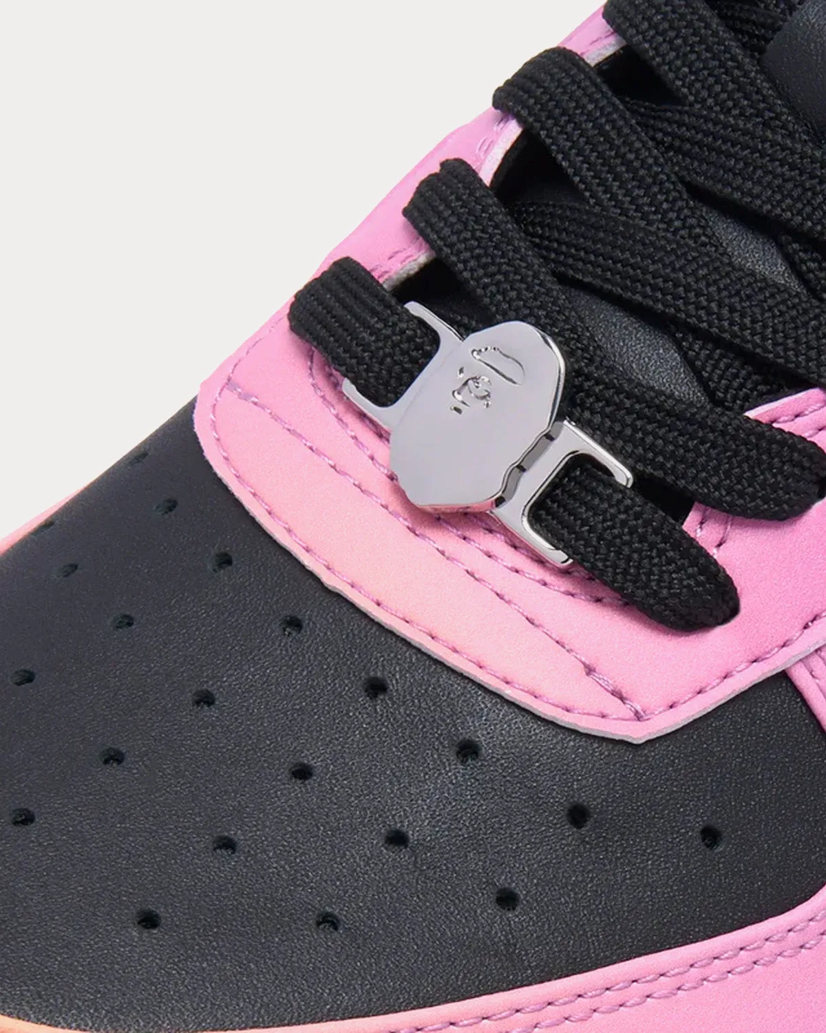 Bape Sta #7 Purple / Black Low Top Sneakers
