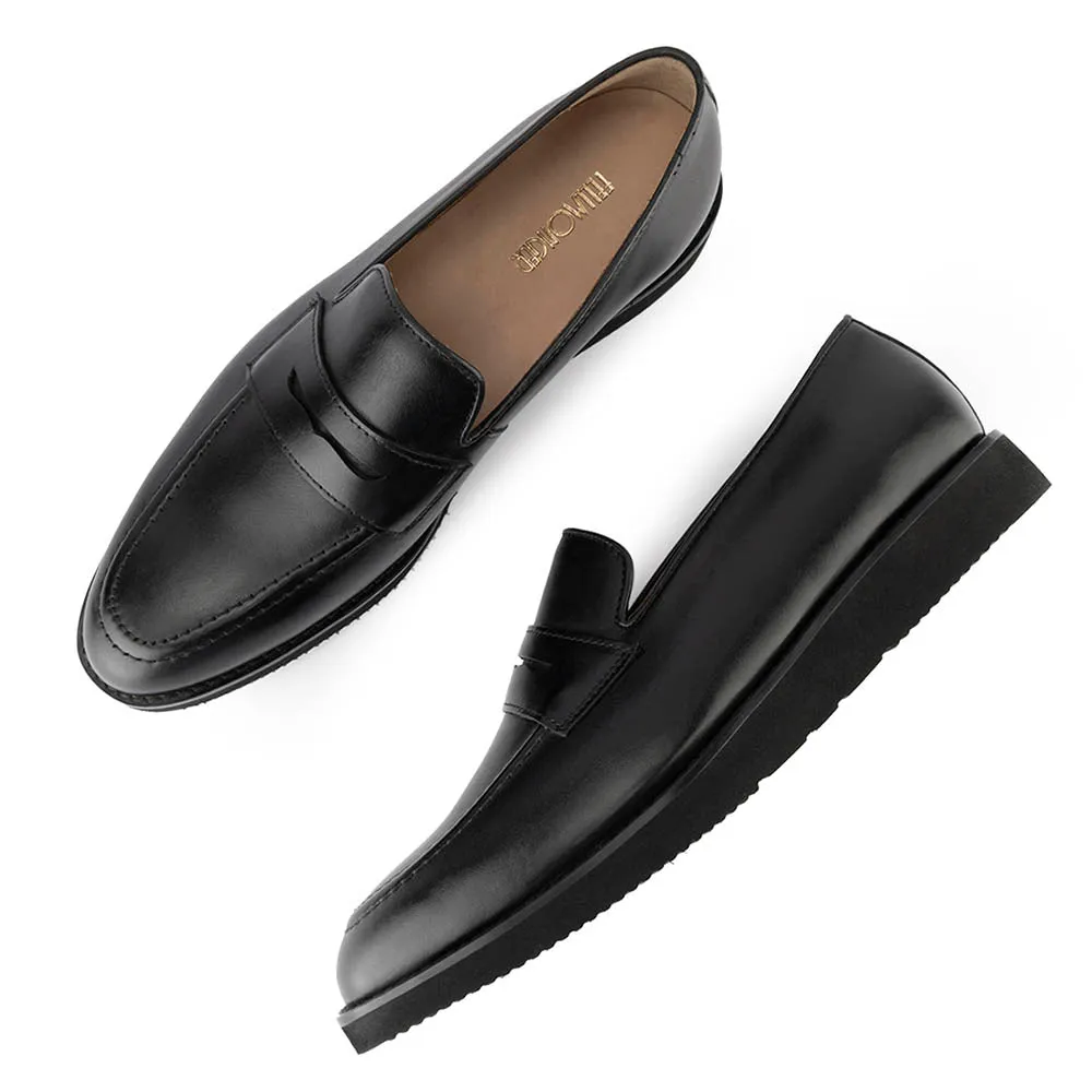 Black Extralight Penny Loafers