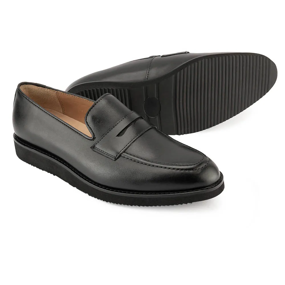 Black Extralight Penny Loafers
