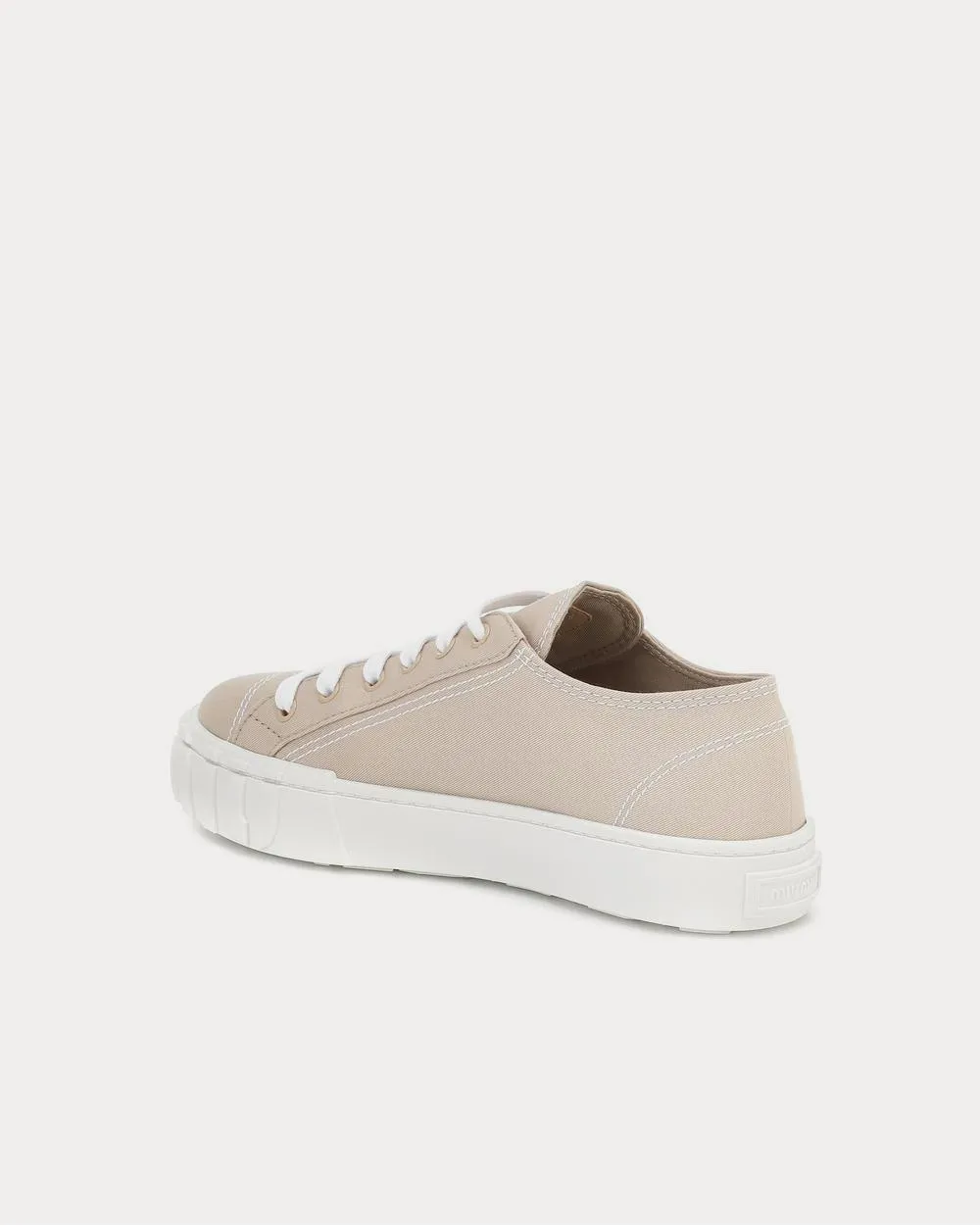 Canvas Corda Bianco Low Top Sneakers