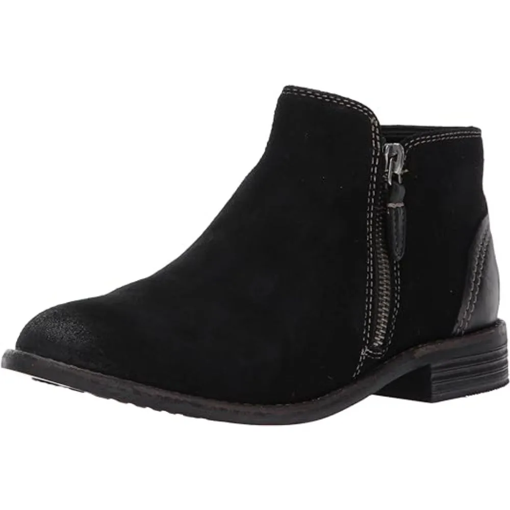 Clarks Women's Black Maypearl Juno Ankle Bootie