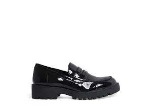 CREW BLACK LEATHER