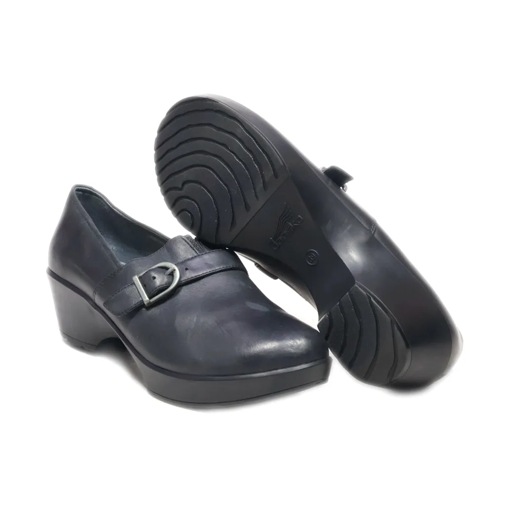 Dansko Loafers Leather Black Colour For Women