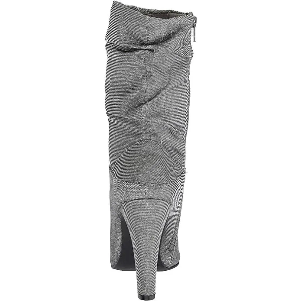 Darla Charcoal Luna Shine Nina Mid Calf Boots