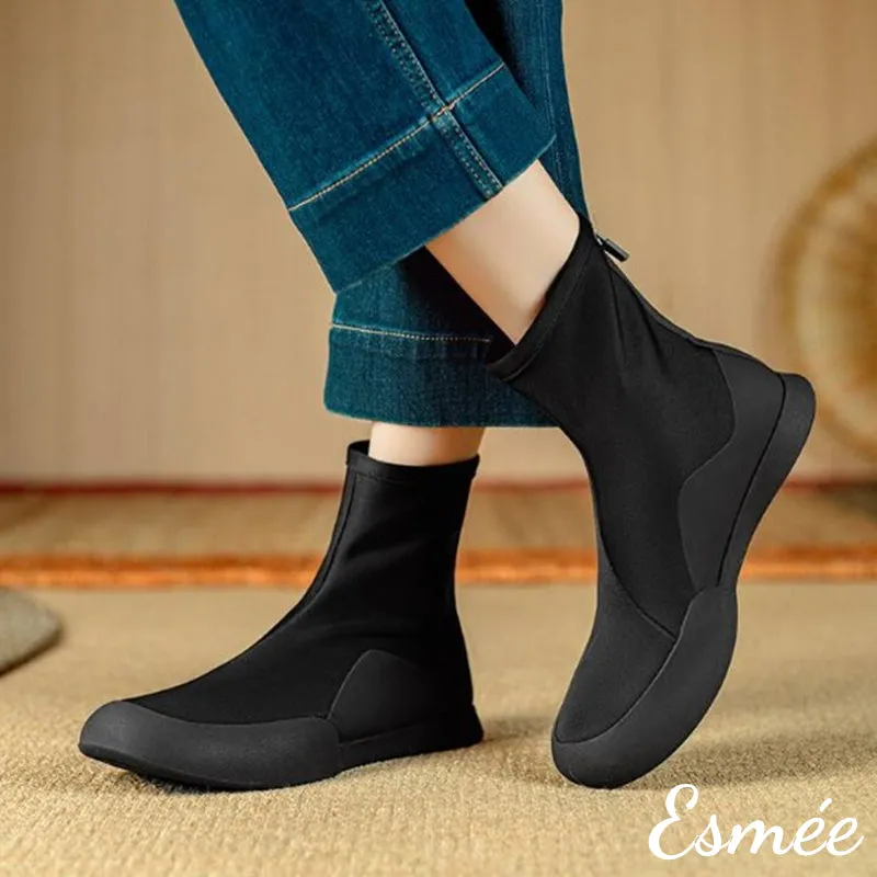 Fabrics Ankle Boots