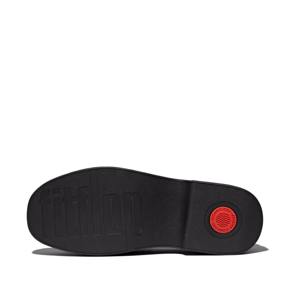 FitFlop x Song Hye Kyo <br>F-LUMA Contrast-Stitch Demi-Wedge Loafers