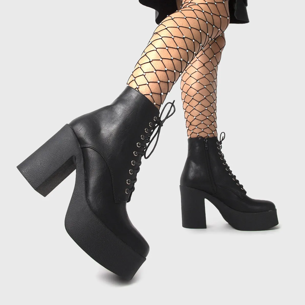 Insomnia Platform Ankle Boots