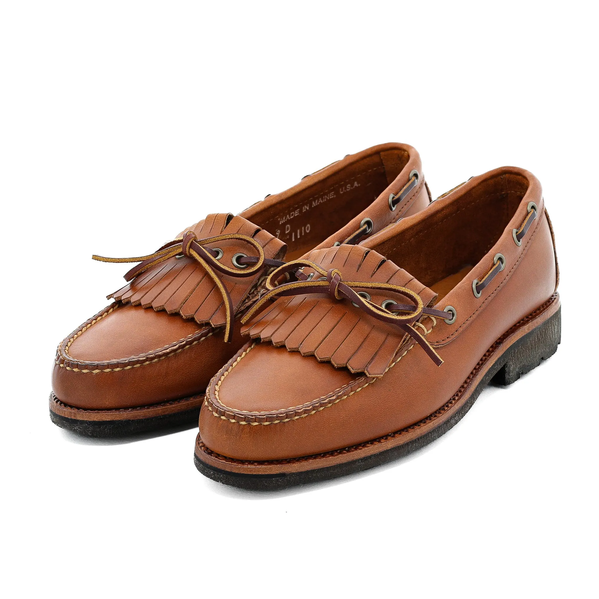 Kiltie Loafer - Tan Bulldog