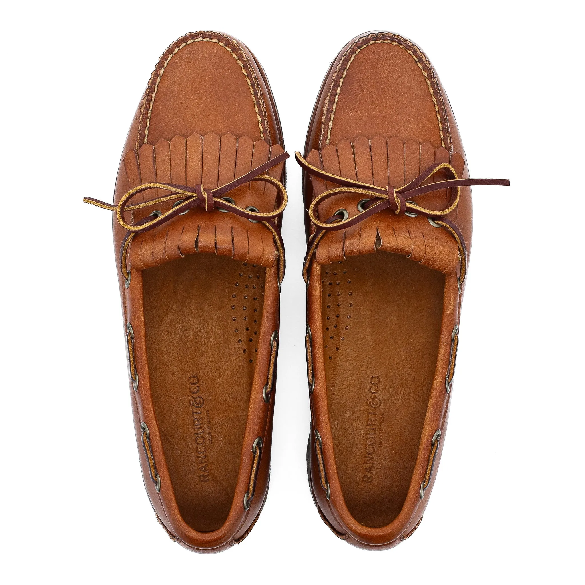 Kiltie Loafer - Tan Bulldog