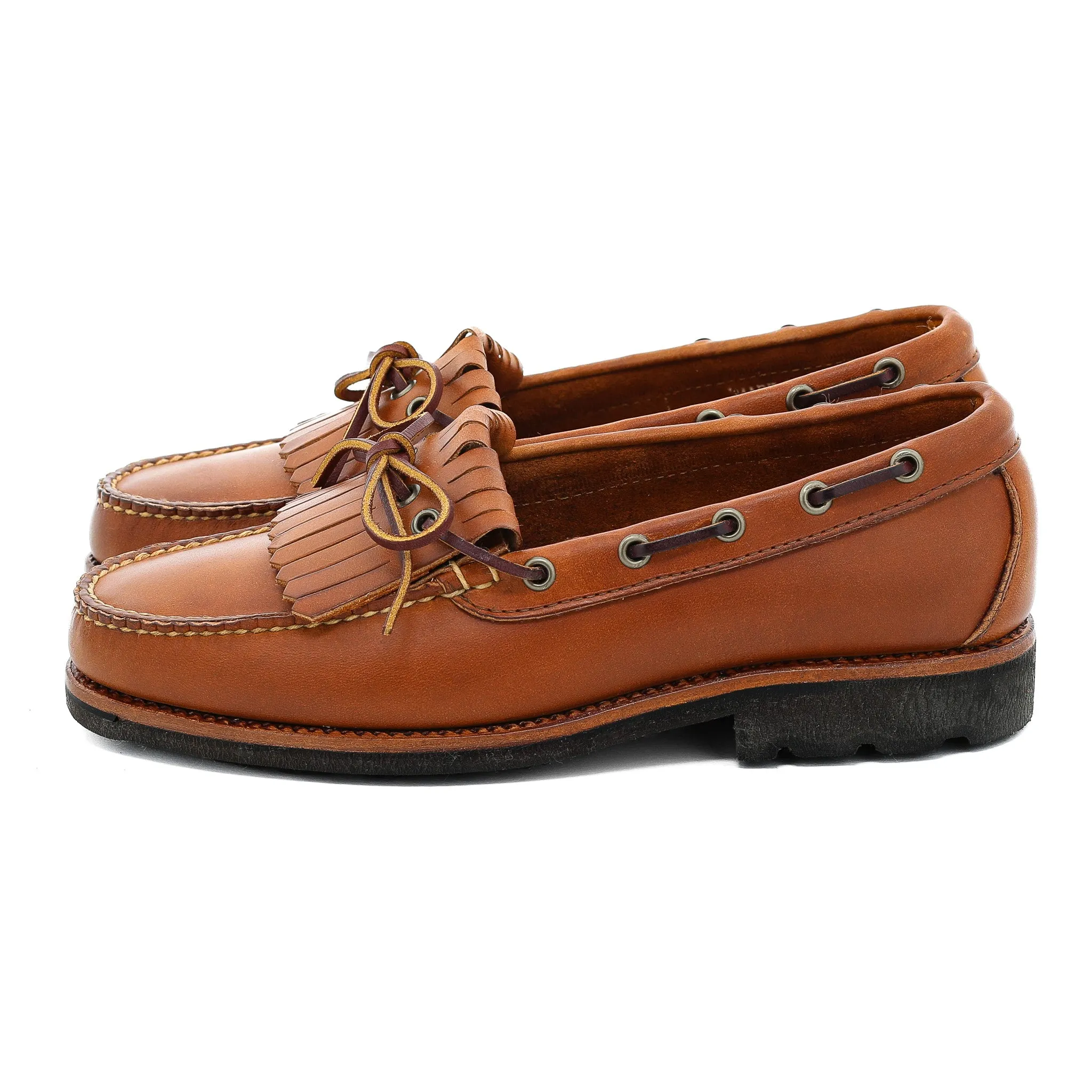 Kiltie Loafer - Tan Bulldog