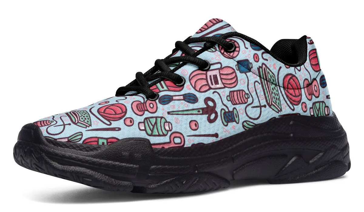 Knitting Lovers Chunky Sneakers