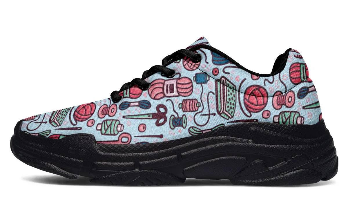 Knitting Lovers Chunky Sneakers