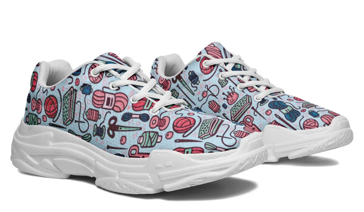 Knitting Lovers Chunky Sneakers