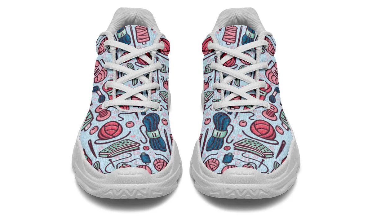Knitting Lovers Chunky Sneakers