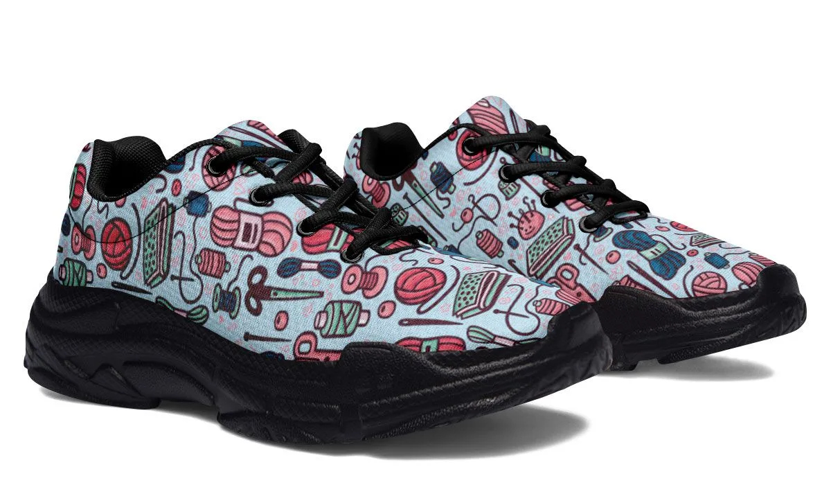 Knitting Lovers Chunky Sneakers