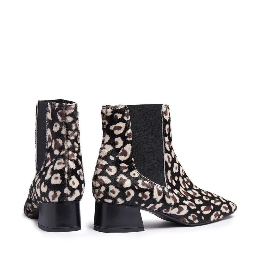 Miista Shailene Bootie in Ash Pony
