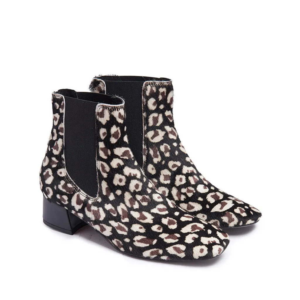 Miista Shailene Bootie in Ash Pony