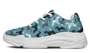Miniature Schnauzer Chunky Sneakers