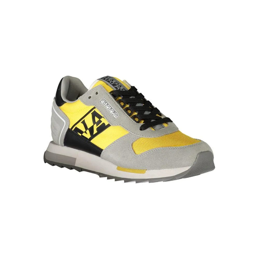 Napapijri Grijs Sneakers Voor Stijlvol Comfort En Functionaliteit
