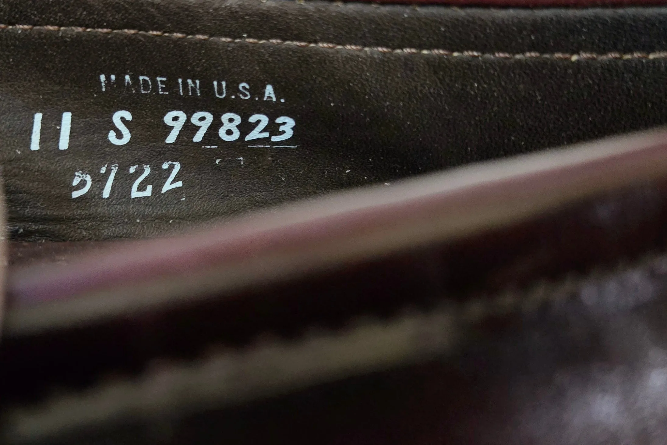 New *Nordstrom Burgundy Leather Penny Loafers Men/11 #99823