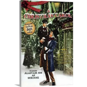 "A Christmas Carol (1951)" Canvas Wall Art