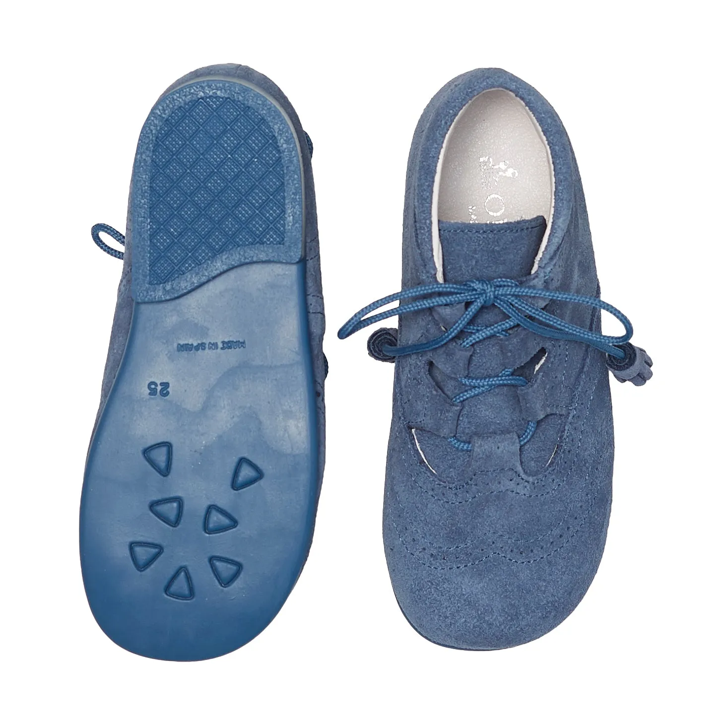 RUPERTO BABY BLUE SUEDE BOOTS