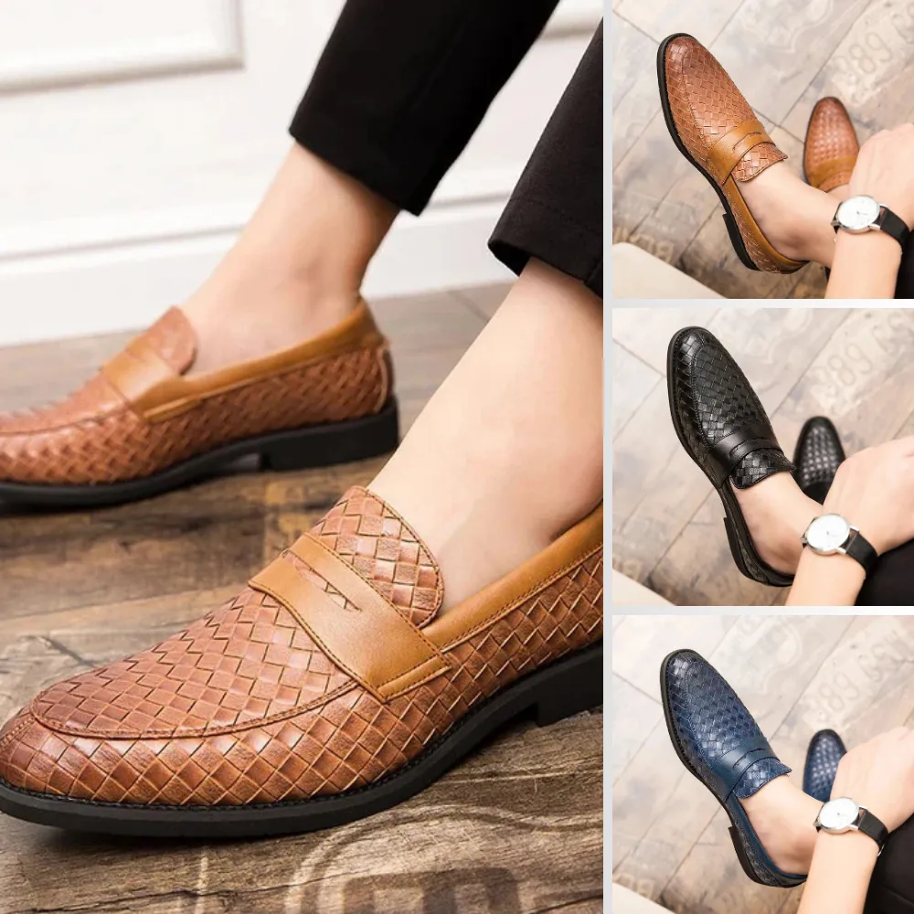 Serpent - Cobra Leather Loafers