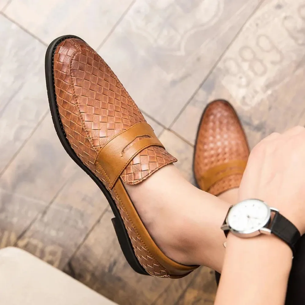 Serpent - Cobra Leather Loafers