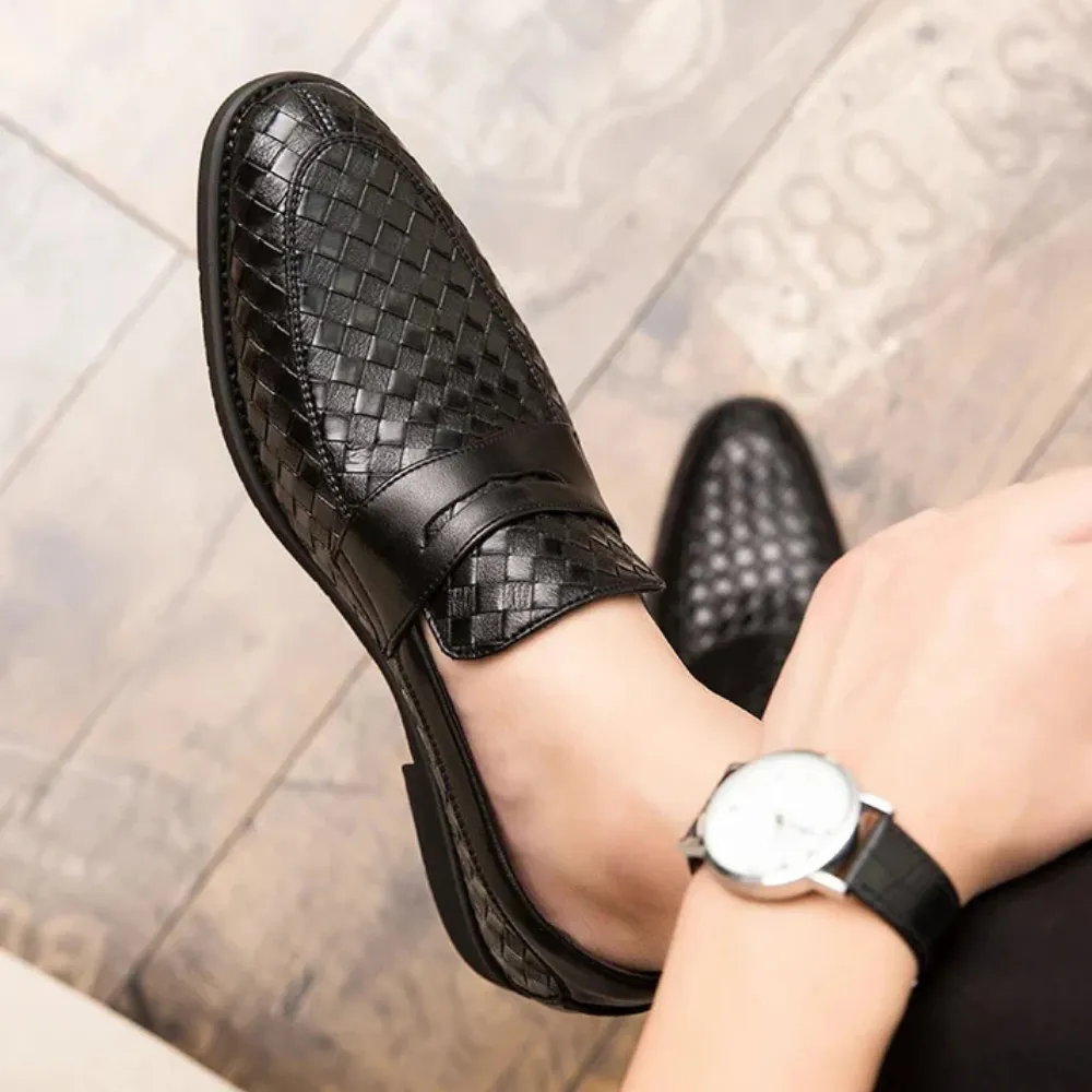 Serpent - Cobra Leather Loafers