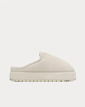 Sole Mars Nabuk Off White Slippers