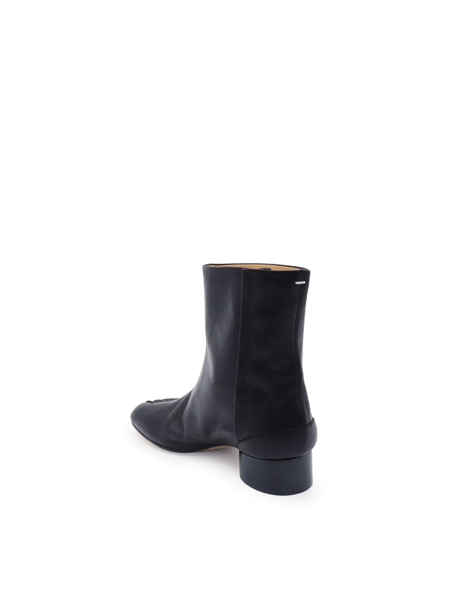 Tabi Ankle Boots 3cm Heel in Black