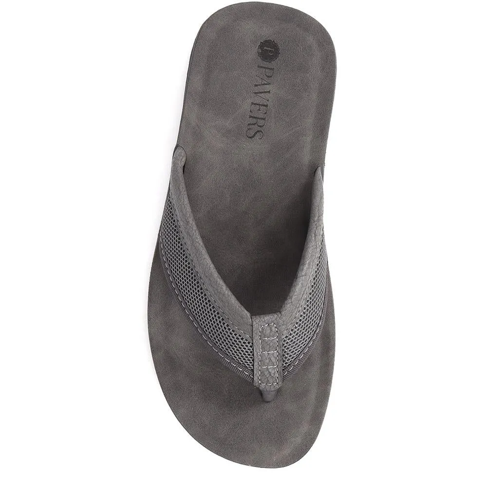 Toe-Post Flat Sandals  - INB39079 / 325 418