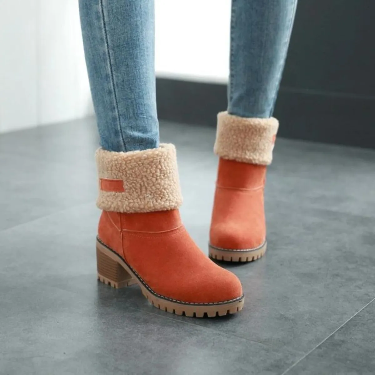 Womens Winter Fur Boots