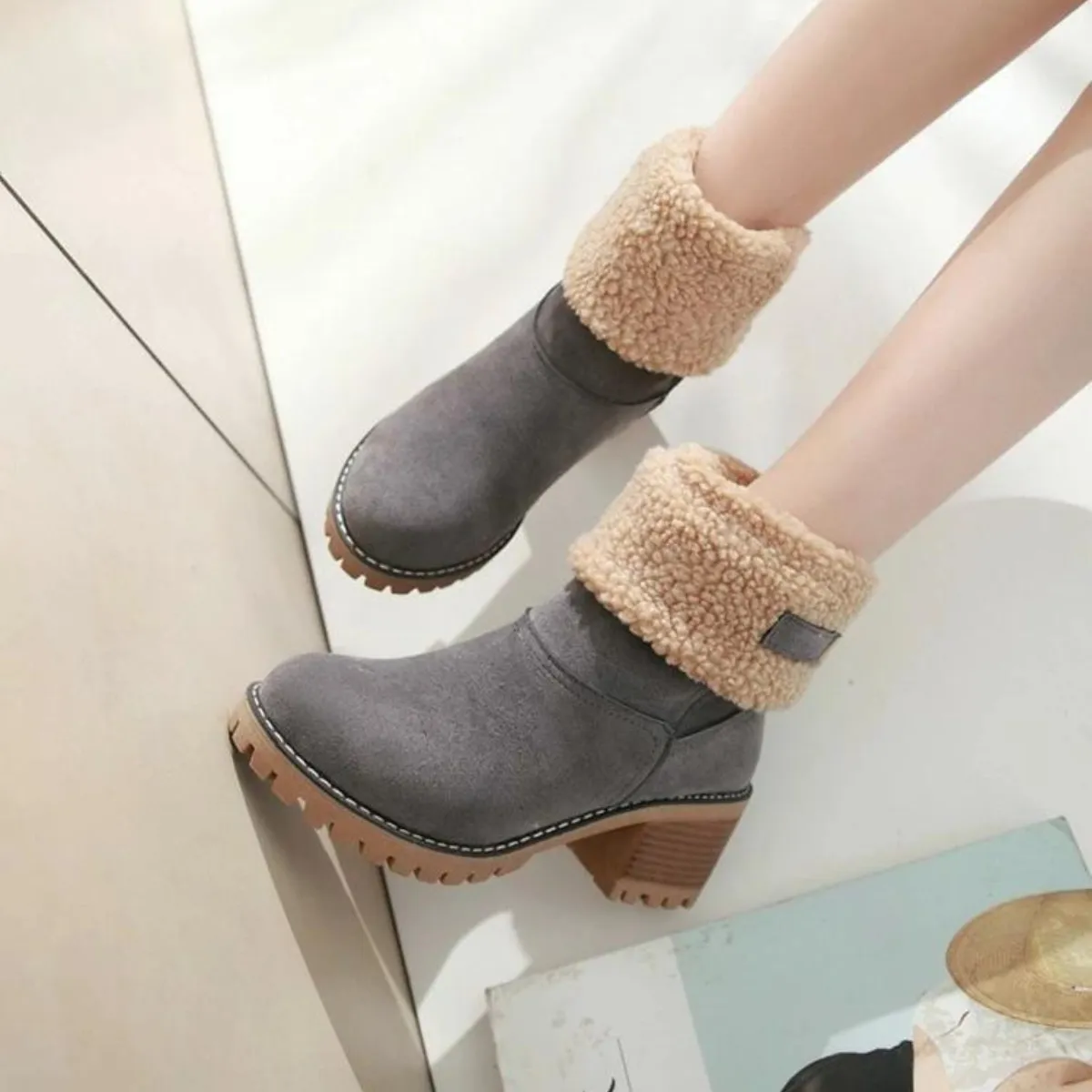 Womens Winter Fur Boots