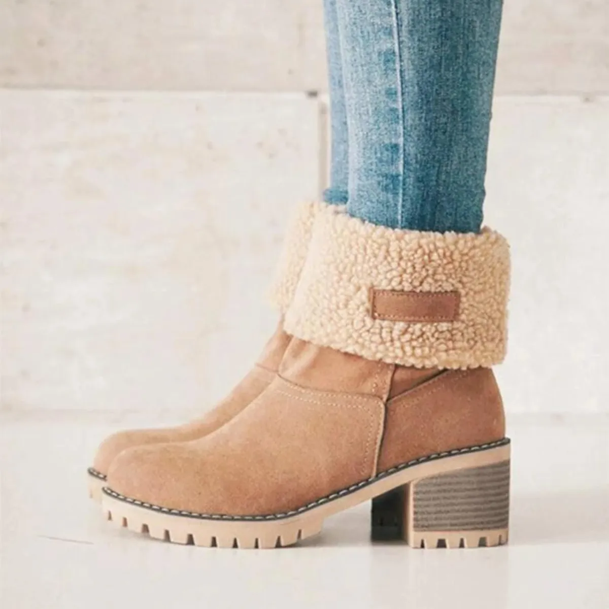 Womens Winter Fur Boots