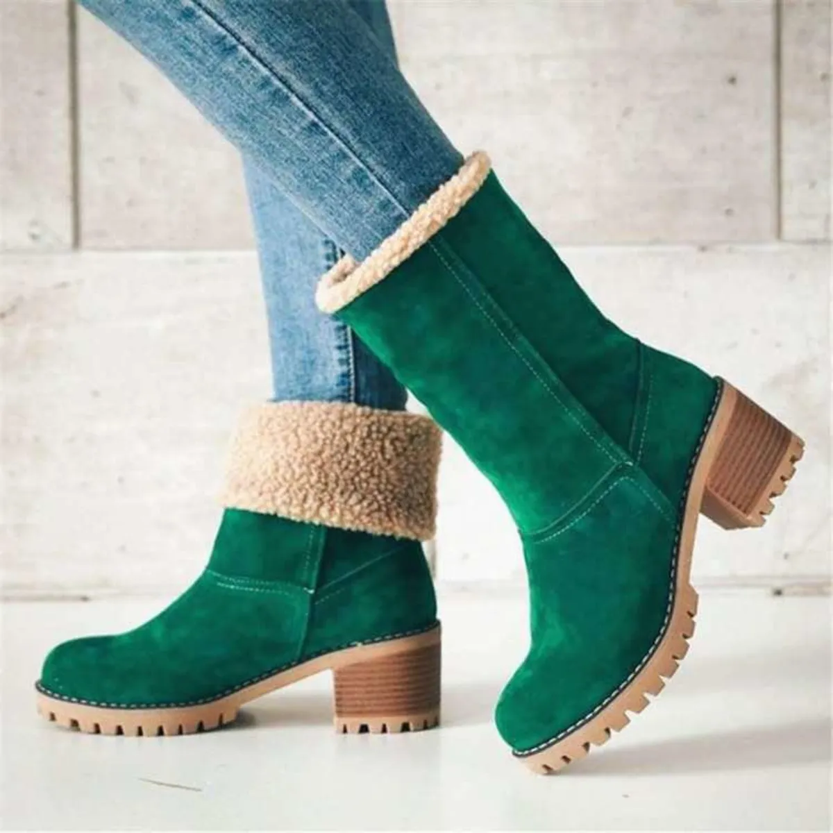 Womens Winter Fur Boots