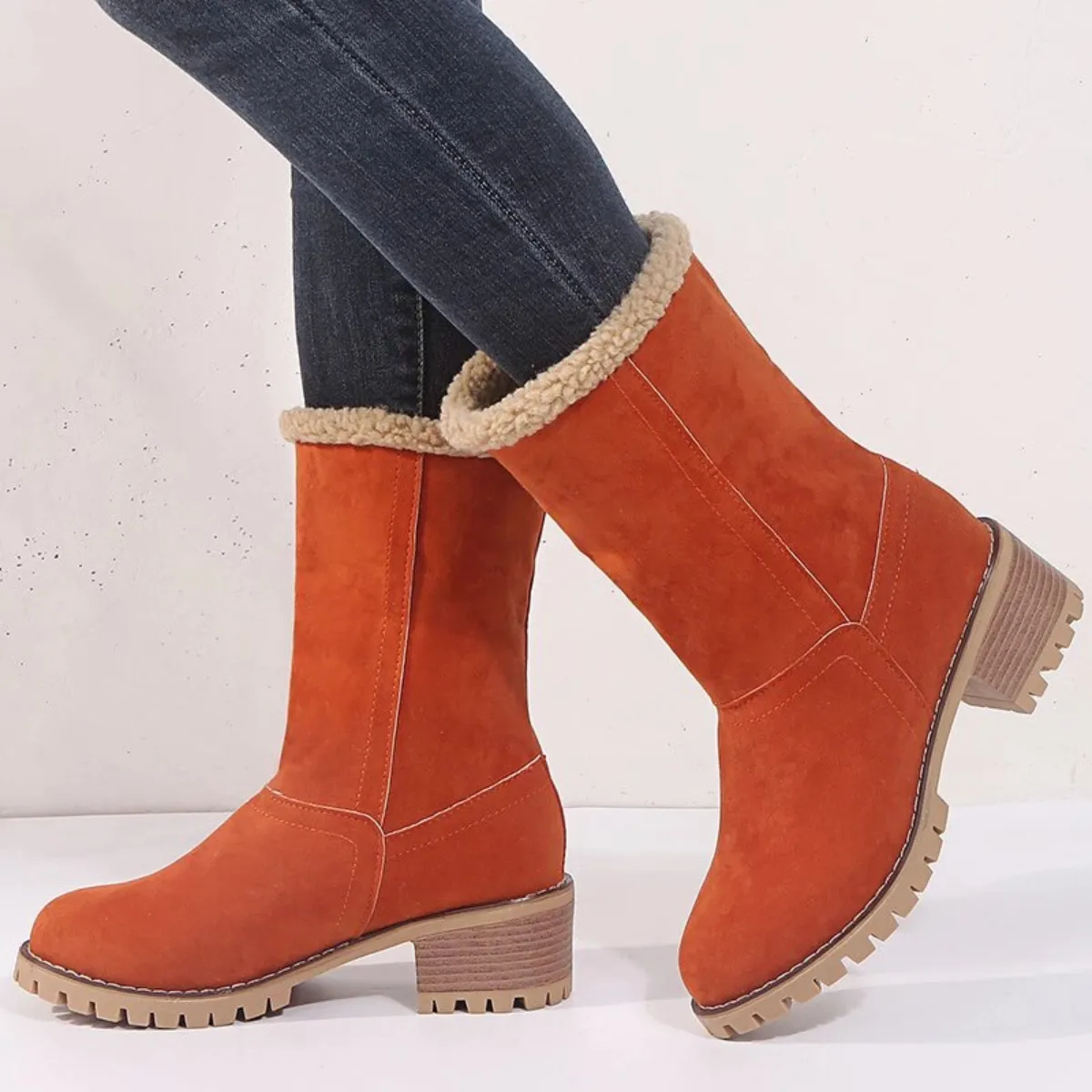 Womens Winter Fur Boots